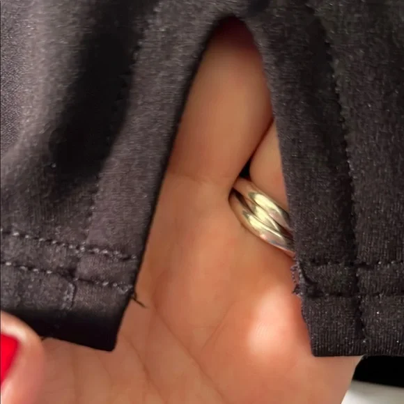 Princess Polly Ravyn Skort Deep Black HTF size 10 - Picture 9 of 9